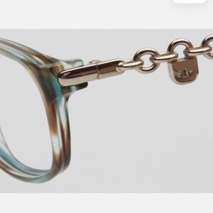 Tiffany&Co Green/Brown Women's EyeGlasses 52/16/135 mm W/HARD TIFFANY CASE